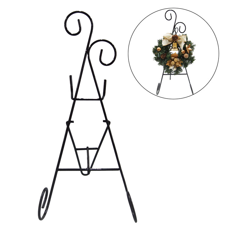 クリスマスリーススタンド Sサイズ クリスマス 玄関 部屋 北欧 おしゃれ 豪華 飾り 装飾 上品 ディスプレイ リースハンガー ハンギング リースハンギング ...