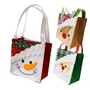 \最大2000円引きクーポンあり/フェルトバッグ スノーマン サンタ トナカイ クリスマス 雑貨 かばん バッグ クリスマス雑貨 小物 プレゼント ギフト クリ...