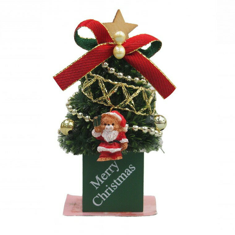 【当店最大P12倍！ブラックフライデー限定】【1000円ポッキリ】ミニクリスマスツリー レッド クリスマスツリー ミニ 卓上 デスク 置物 テーブル 北欧 おしゃれ 小さい 小さめ かわいい 足元 高級 豪華 上品 装飾 飾り ギフト ミニツリー 国産 在庫処分 特価