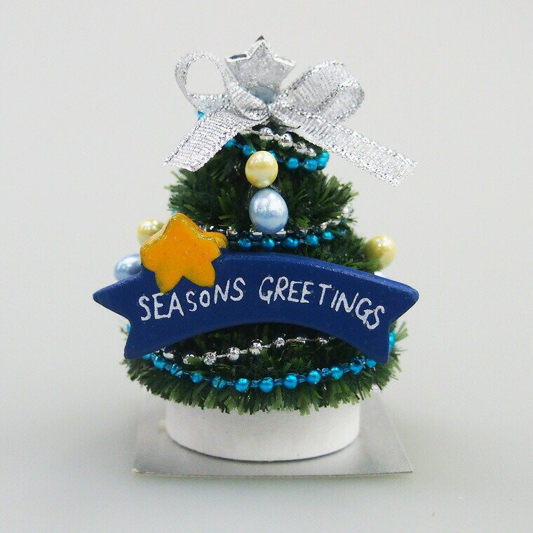 【当店最大P12倍！ブラックフライデー限定】【1000円ポッキリ】ミニクリスマスツリー シルバー クリスマスツリー ミニ 卓上 デスク 置物 テーブル 北欧 おしゃれ 小さい 小さめ かわいい 足元 高級 豪華 上品 装飾 飾り ギフト ミニツリー 国産 在庫処分 特価