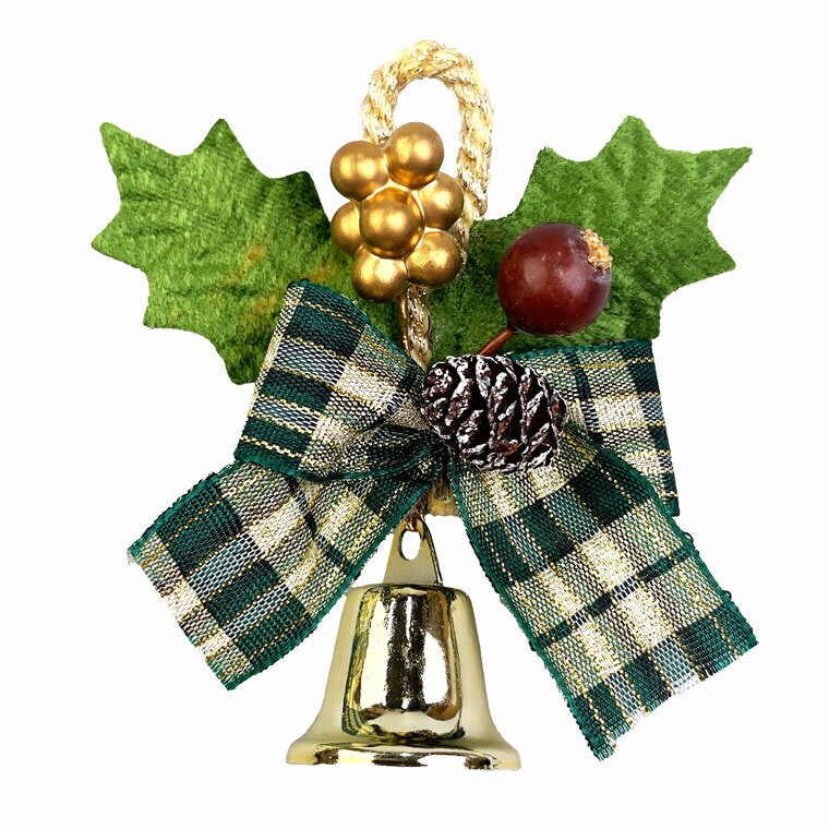 【当店最大P12倍！ブラックフライデー限定】【1000円ポッキリ】ミニクリスマスベル 8cm グリーン クリスマスツリー 玄関 部屋 北欧 手作り 上品 高級 豪華 おしゃれ 飾り 装飾 ドア 壁掛け ハンガー ハンギング ディスプレイ 在庫処分 お買い得