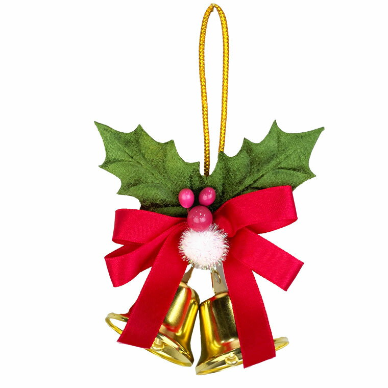 【スーパーSALE 最大2000円OFF】【1000円ポッキリ】クリスマスベル 8cm レッド クリ ...