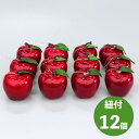 【マラソン限定最大2000円OFFクーポンあり】フェイクアップル 12個セット S M L 3cm 5cm 6cm 葉っぱ付 りんご 林檎 リンゴ 紐付き 偽物 造花 置物 オーナメント 手作り 小さい おしゃれ かわいい 卓上 材料 パーツ 部品 ハンドメイド DIY 資材 飾り付け 装飾