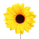 \最大2000円引きクーポンあり/【2F】ひまわりピック 10cm 造花 ミニ アレンジメント 装飾 デコレーション フェイク 資材 材料 装飾 ハンドメイド ...