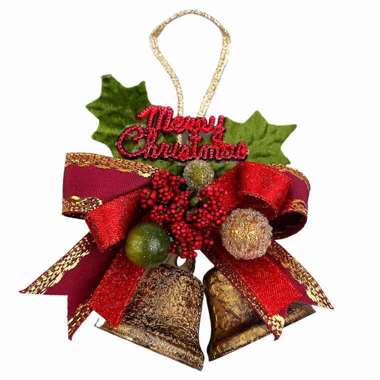 【楽天イーグルス感謝祭 当店最大P15倍】【1000円ポッキリ】クリスマスベル 国産 レッド 玄関 部屋 北..