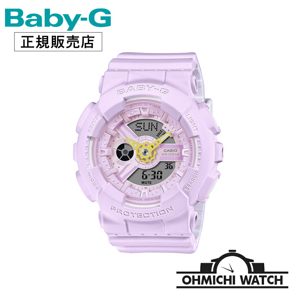 ߥŹŷԾŹ㤨BABY-G ¨Ǽ߸ˤ ʡ ӻ  mens ǥ å OHMICHI watch CASIO  ٥ӡG ٥ӡ ɿ BA-110AH-6AJFפβǤʤ16,500ߤˤʤޤ