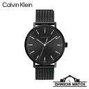 【在庫あり 即納】 腕時計 メンズ calvin klein カルバンクライン モダンブラック ウォッチ OHMICHI watch 正規品 25200046