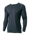 SSK ジュニア ローネック長袖アンダーシャツ 野球アンダーシャツ SCF170LLJ-90 (ブラック)