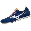 ミズノ MIZUNO クロノディスト7(ユニセックス)NEW 中・長距離スパイク U1GA1903-01 (ブルー×ホワイト×オレンジ)