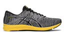 アシックス asics GEL-DS TRAINER 24 NEW ランニングシューズ 1011A176-003(ブラック/タイチイエロー)