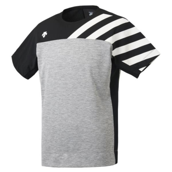 デサント DESCENTE Tシャツ NEW Tシャツ DMMOJA52-GYM(グレー杢×ブラック)