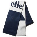 エレッセ ellesse eae8930-ny ブレンドロゴマフラー テニスネックW・マフラー