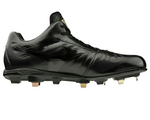 ミズノ MIZUNO グローバルエリートPS2（ユニセックス）NEW 野球スパイク 11GM2010-00(ブラック×ブラック) 3