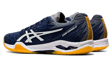 アシックス asics COURT CONTROL（コート コントロール)FF NEW バドミントンシューズ 1071A021-401(ピーコート×ホワイト)