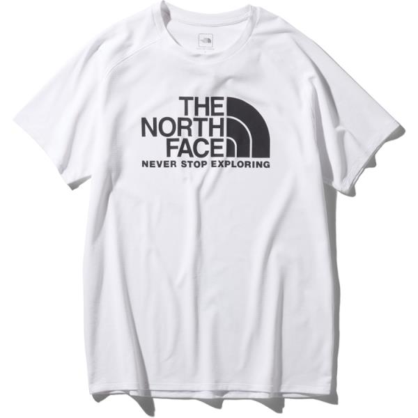 ザ・ノースフェイス THE NORTH FACE ショートスリーブGTDロゴクルー（メンズ） メンズTシャツ NT12092-W(ホワイト)