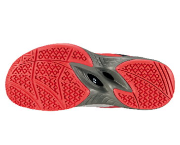 ヨネックス YONEX パワークッションジュニア19 NEW テニスシューズ(ジュニア) SHTJR19-114(ホワイト/レッド)