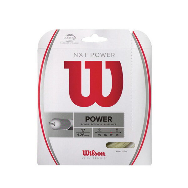 ウィルソン wilson wrz941600 NXT POWER ガット（マルチフィラメント）