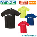 YONEX ヨネックス シャツ キッズ ジュニア テニスウェア バドミントンウェア バドミントン 半袖 16501J ドライ DRY 吸水速乾 定番 シンプル 清涼感 チーム ゲームシャツ ロゴ 練習 トレーニング 小学生