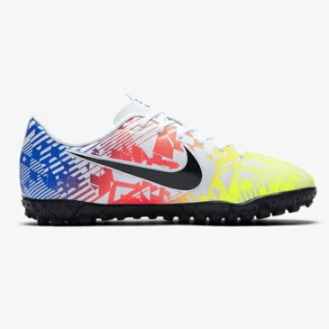 ナイキ Nike ジュニア マーキュリアル ヴェイパー 13 アカデミー ネイマール TF NEW ジュニアサッカートレシュー AT8144-104(ホワイト/レーサーブルー/ボルト/ブラック)