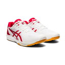 アシックス asics ROTE JAPAN LYTE FF 2（ユニセックス） バレーボールシューズ 1053A028-104(ホワイト/クラシックレッド)