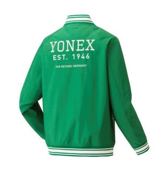 ヨネックス YONEX 75TH　ジャケット（ユニセックス） テニス・バドミントンウォームアップジャケット 50107A-003(グリーン)