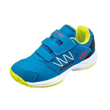 ヨネックス YONEX パワークッションジュニアAC(オールコート用) ジュニアテニスシューズ SHTJRAC-474(ビビットブルー)