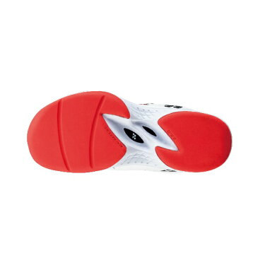 ヨネックス YONEX パワークッションジュニアCC(カーペットコート用) ジュニアテニスシューズ SHTJRCC-141(ホワイト/ブラック)