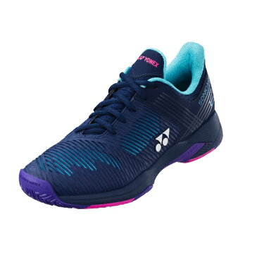 ヨネックス YONEX パワークッションソニケージ2ウィメンAC レディーステニスシューズ SHTS2LAC-235(ネイビー/ブルーパープル)