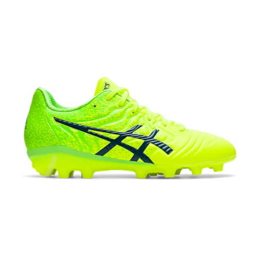 アシックス asics ULTREZZA 2 AI JR GS(キッズ) ジュニアサッカーシューズ 1104A043-755(セーフティーイエロー/マコブルー)