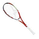 ミズノ MIZUNO F SPEED S-01(エフスピード S-01) ソフトテニスラケット 63JTN263-62(ラスティレッド)