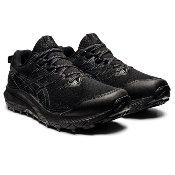 【今なら多機能シューズバッグつき】アシックス asics GEL-Trabuco 10 GTX ランニングシューズ 1011B328-001(ブラック/キャリアグレー)