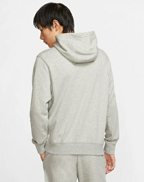 ナイキ Nike クラブ フレンチテリーフルジップフーディ スウェットシャツ BV2649-063(ダークグレーヘザー/ダークスティールグレー/（ホワイト）)