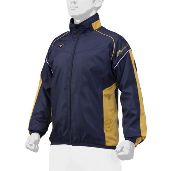 ミズノ MIZUNO 【ミズノプロ】ウィンドブレーカージャケット[ユニセックス] 野球トレーニングウェア 12..