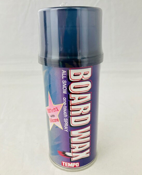 テムポ化学 万能ワックス　スプレータイプ　シリコン入り スキー・ボードワックス 0345