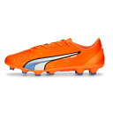 プーマ PUMA ウルトラ プロ HG/AG サッカースパイク 107241-01(ウルトラオレンジ/プーマホワイト/ブルーグリマー)