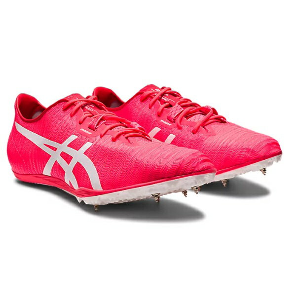 アシックス asics COSMORACER MD 2 陸上スパイク（中距離用） 1093A138-702(Diva Pink/White)