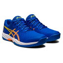 アシックス asics GEL-GAME 9(オールコート) テニスシューズ 1041A396-960(Tuna Blue/Sun Peach)