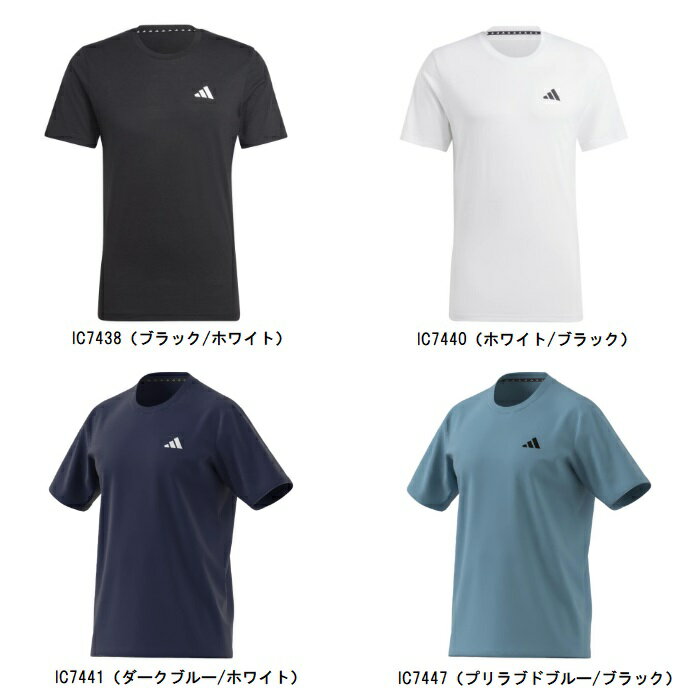 ■ブランド：アディダス adidas ■カテゴリー：スポーツウエア ■種目：半袖Tシャツ ■商品名：M TR-ES FEEL READY Tシャツ ■商品コード：QY264 ■カラー ・IC7438（ブラック/ホワイト） ・IC7440（ホワイト/ブラック） ・IC7441（ダークブルー/ホワイト） ・IC7447（プリラブドブルー/ブラック） ■サイズ：M・L・XL ■素材：シングルジャージー（綿67%、ポリエステル33%）