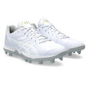アシックス asics GOLDSTAGE FANG ゴールドステージ ファング 野球スパイク 1121A067-110(ホワイト×ホワイト)