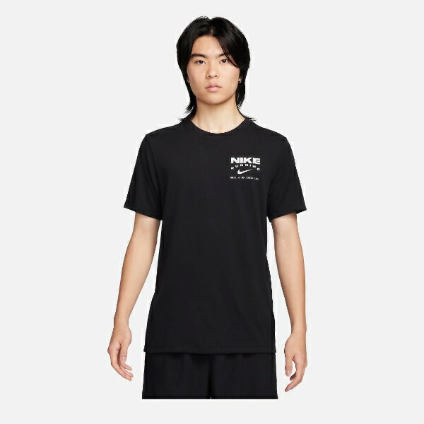 ナイキ Nike AS M NK DF TEE TRACK CLUB ランニングTシャツ FQ3919-010(ブラック)