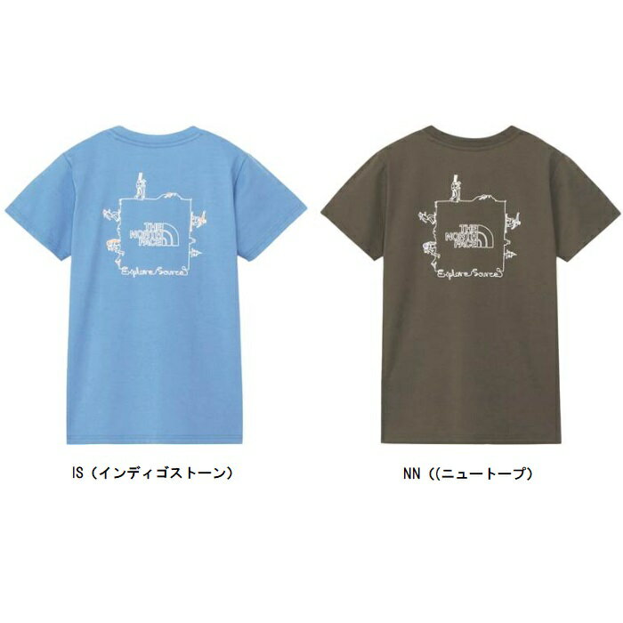 ザ・ノースフェイス THE NORTH FACE S/S エクスプロール ソース サーキュレーション ティー レディースTシャツ NTW32392