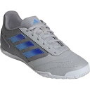 アディダス adidas スーパーサラ 2 サッカートレーニングシューズ IE7556(グレーツー/ルシッドブルー/ブルーバースト)