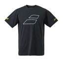 バボラ BABOLAT PA TOP テニスシャツ BUP4517C-BK(ブラック)