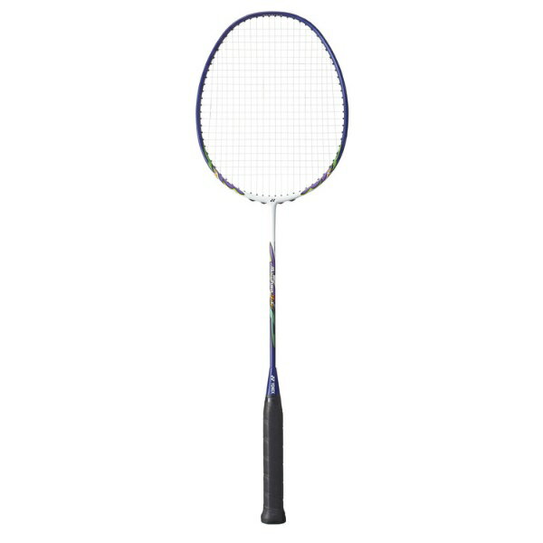 ヨネックス YONEX マッスルパワー9LT バドミントンラケット（張り上げ済） MP9LTG-100(ホワイト/ネイビー)