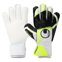 ウールシュポルト uhlsport ソフト アドバンスド キーパーグローブ 1011355-01(ホワイト×フローイエロー×ブラック)