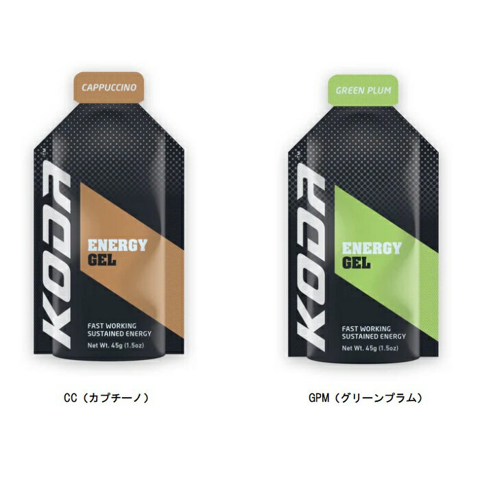 KODA ENERGY GEL 45g ʥե80mg ͥ륮롦ץ KEGC ʵshoz˥ץ ޥ饽 ȥ쥤 ȥ RUNNING л  ư 