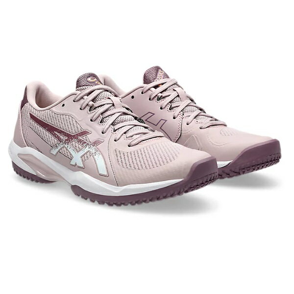 アシックス asics SOLUTION SWIFT FF 2 OC（オムニ・クレー） レディーステニスシューズ 1042A266-700(Watershed Rose/White)