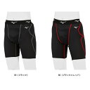 ミズノ MIZUNO 【汗処理/通気】ドライエアロフローKUGEKIスライディングパンツ(抗菌防臭/防汚) ジュニア野球スライディングパンツ 12JBAP34