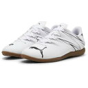プーマ PUMA アタッカント IT JR ジュニアフットサルシューズ 10748205(プーマホワイト/プーマブラック)