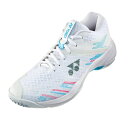 ヨネックス YONEX パワークッションカスケードアクセルミッド バドミントンシューズ SHBCA1MD-175(ホワイト/スカイブルー)